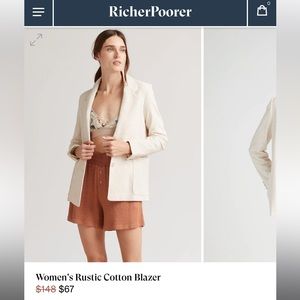 Richer poorer blazer